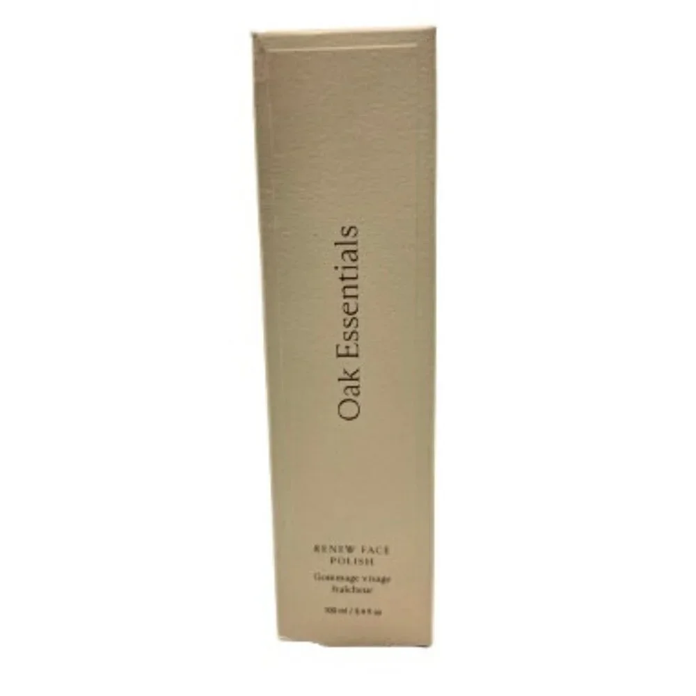 Oak Essentials Renew Face Polish 3.4oz 100ml Sealed NIB